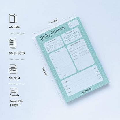 DAILY FITNESS NOTEPAD