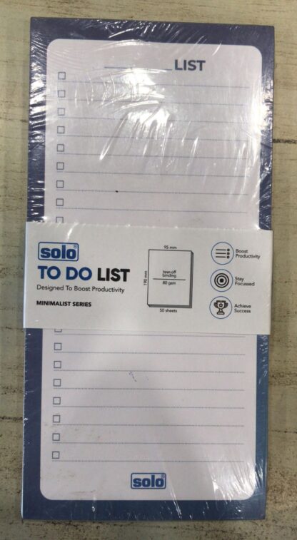 SOLO : TO DO LIST